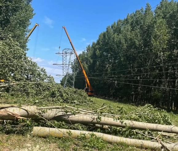 Vihar okozta károk felszámolása Debrecenben